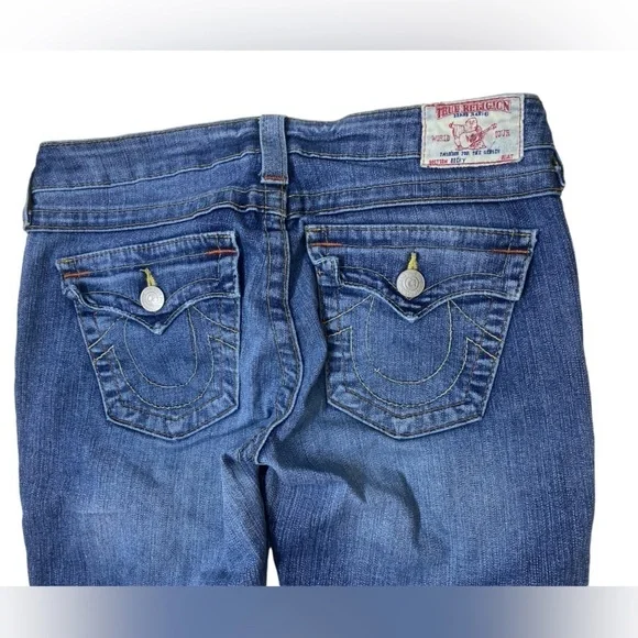 True Religion - Becky Lowrise Boot Cut Jeans - Picture 6 of 13